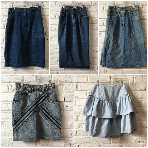 Bulk vintage denim store jackets